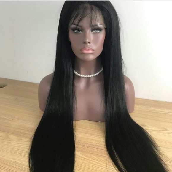 Silky Straight Lace Front Wig